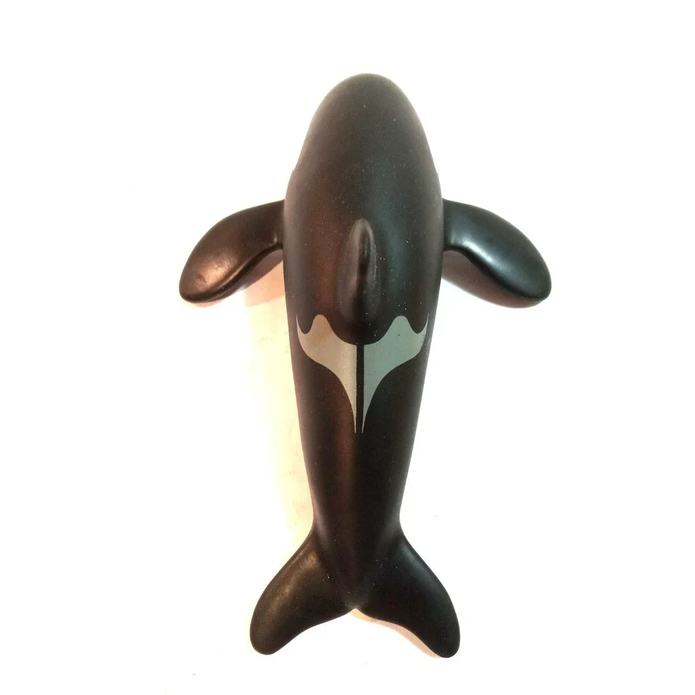 Vintage Orca Killer Whale Animal 8' Figure